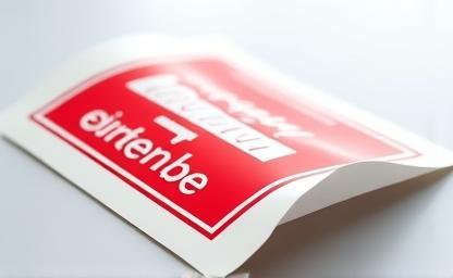 Example of a Swiss vignette sticker